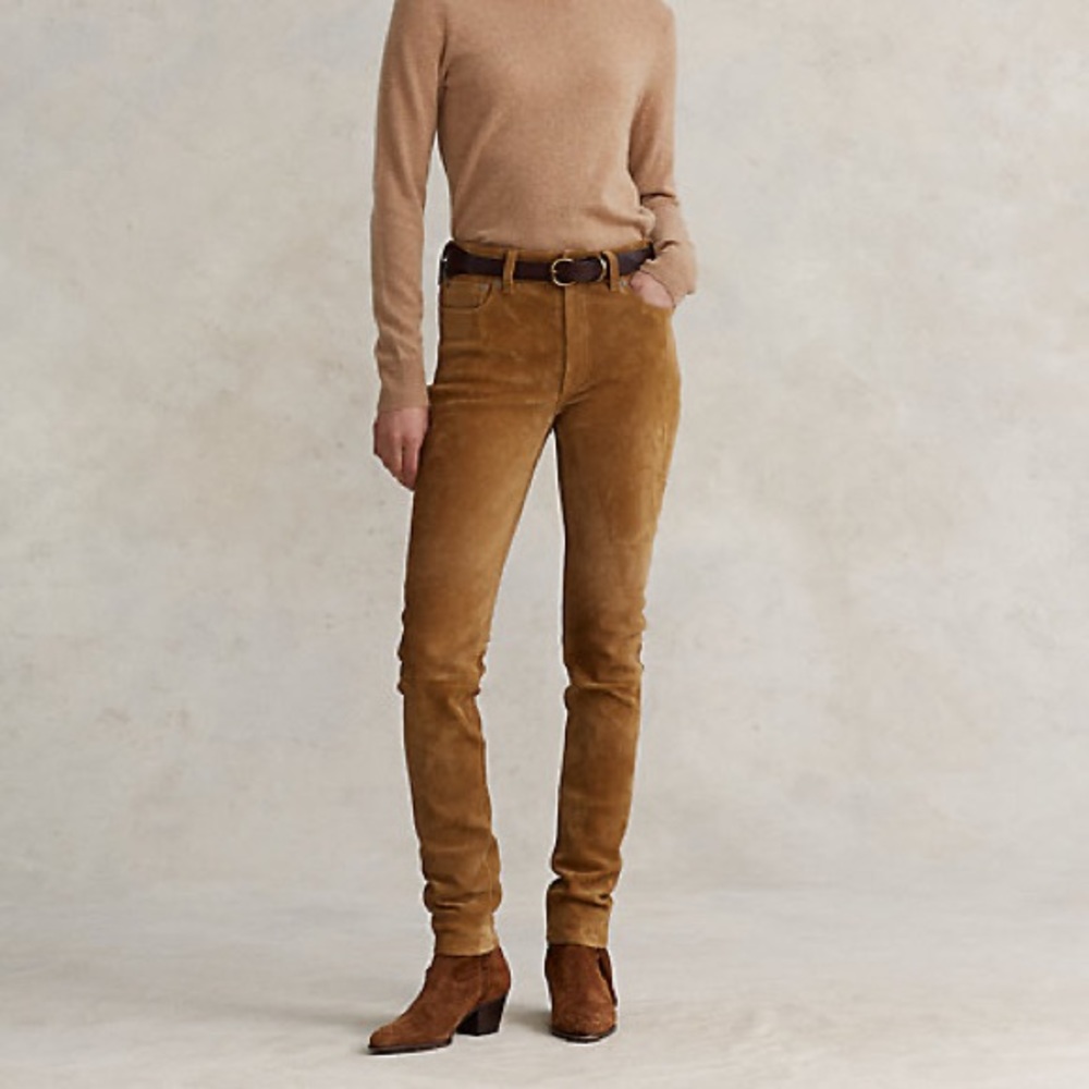 Suede Stretch Pant